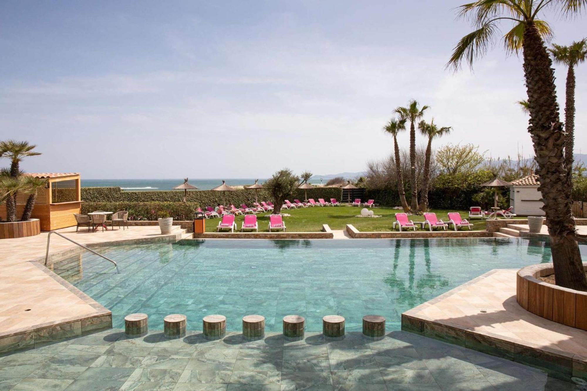 Grand Hotel Les Flamants Roses Thalasso & Spa Canet-en-Roussillon Ngoại thất bức ảnh